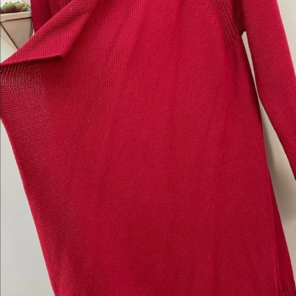 Talbots Red Knit Cardigan - Picture 7 of 10